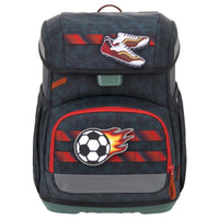 Lässig School Set Light Unique - 6-piece school backpack set 960g (football deep blue)