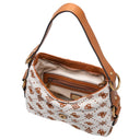 Guess Camden Mini - Schultertasche 23 cm (cognac logo) - Ansicht 6