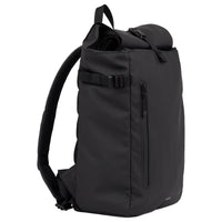Sandqvist Stream Slim Rolltop - Rucksack M 14" 60 cm (black) - Ansicht 2