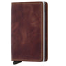 Secrid Vintage Slimwallet - Geldbörse RFID 6.8 cm (brown)