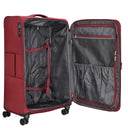 D&N Travel Line 9504 - 4-Rollen-Trolley L 76 cm erw. (dark red) - Ansicht 6