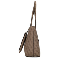 Guess Brenton Top Zip Tote - Shopper 36 cm (latte logo)