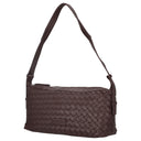 Les Visionnaires Marie Baguette Weave Silky - Schultertasche 38.5 cm (aubergine) - Ansicht 2