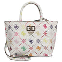 Guess Emelie Logo Mini Tote - Henkeltasche 19 cm (multi logo)