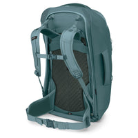 Osprey Fairview 70 - Damen-Reiserucksack 70 l mit Frontöffnung und Tagesrucksack (cascade blue-torrent blue) - Ansicht 2