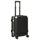 FPM Milano Bank Light Spinner 53 front pocket - 4 - Rollen - Kabinentrolley 53 cm (licorice black) - Markenkoffer