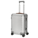 FPM Milano Bank aluminum Spinner 53 - 4 - Rollen - Kabinentrolley 53/25 cm (moonlight silver) - Markenkoffer
