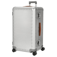 FPM Milano Bank aluminum Trunk on Wheels - 4 - Rollen - Trolley 75,5 cm (moonlight silver) - Markenkoffer