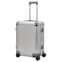 FPM Milano Bank S aluminum Spinner 55 M - 4 - Rollen - Kabinentrolley 53 cm (moonlight silver) - Markenkoffer