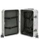 FPM Milano Bank S aluminum Spinner 55 M - 4 - Rollen - Kabinentrolley 53 cm (moonlight silver) - Markenkoffer