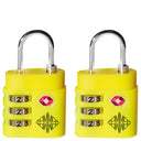FPM Milano Accessories Padloccks - TSA Schlösser(Paar) (laser lemon)
