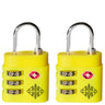 FPM Milano Accessories Padloccks - TSA Schlösser(Paar) (laser lemon)