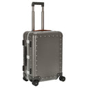FPM Milano Bank aluminum Spinner 55 M - 4 - Rollen - Kabinentrolley 55/25 cm (steel grey) - Markenkoffer