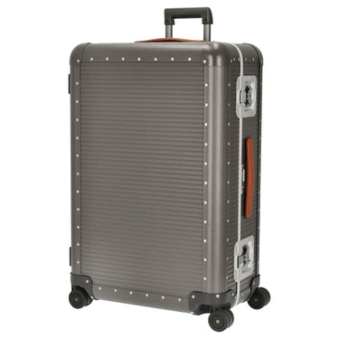 FPM Milano Bank aluminum Spinner 76 - 4 - Rollen - Trolley 75 cm (steel grey) - Markenkoffer