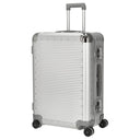 FPM Milano Bank S aluminum Spinner 68 - 4 - Rollen - Trolley 66 cm (moonlight silver) - Markenkoffer