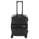 FPM Milano Bank Zip Deluxe Spinner 55 - 4-Rollen-Kabinentrolley 55 cm (eclipse black) - Ansicht 4