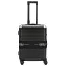 FPM Milano Bank Zip Deluxe Spinner 55 - 4 - Rollen - Kabinentrolley 55 cm (eclipse black) - Markenkoffer