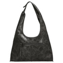 FREDsBRUDER Ever Faded Hobo - Schultertasche 38 cm (faded black) - Ansicht 4