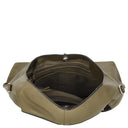 FREDsBRUDER FB122 Mini Hobo - Umhängetasche 24 cm (olive green) - Markenkoffer