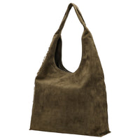 FREDsBRUDER Velvet Wild Hobo - Schultertasche 39 cm (khaki) - Ansicht 2