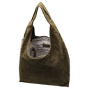 FREDsBRUDER Velvet Wild Hobo - Schultertasche 39 cm (khaki) - Ansicht 6
