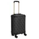 Guess Berta 18 IN - 4 - Rollen - Kabinentrolley 53 cm (coal logo) - Markenkoffer