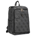 Guess Berta U - Zip - Rucksack (coal logo) - Markenkoffer