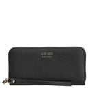 Guess Brenton SLG Large Zip Around - Geldbörse 12cc 20.5 cm (black) - Markenkoffer