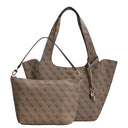 Guess Calista 2 in 1 Tote - Shopper 26 cm (latte logo) - Markenkoffer
