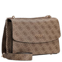 Guess Calista XBody Falp - Schultertasche 24 cm (latte logo) - Markenkoffer