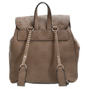Guess Cresidia II SML - Rucksack (dark taupe logo) - Markenkoffer
