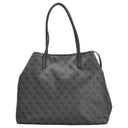 Guess Eco Victtoria - Shopper 2in1 L 40 cm (coal logo) - Markenkoffer
