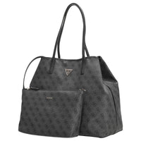 Guess Eco Victtoria - Shopper 2in1 L 40 cm (coal logo) - Markenkoffer