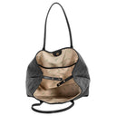 Guess Eco Victtoria - Shopper 2in1 L 40 cm (coal logo) - Markenkoffer