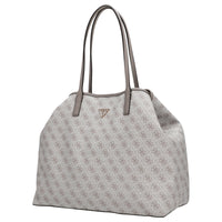 Guess Eco Victtoria - Shopper 2in1 L 40 cm (dark taupe logo) - Markenkoffer