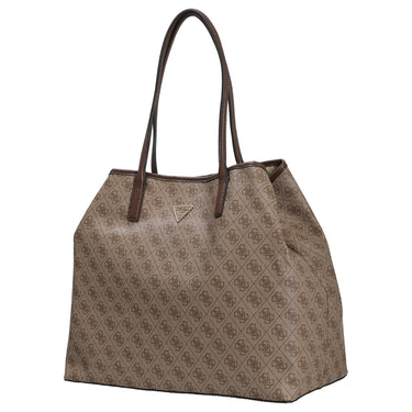 Guess Eco Victtoria - Shopper 2in1 L 40 cm (latte logo/brown) - Markenkoffer