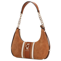 Guess Erenia Top Zip - Schultertasche 23 cm (cognac multi) - Ansicht 2