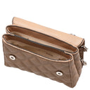 Guess Giully II 2 Compartment Convertible - Umhängetasche Mini 17 cm (beige) - Markenkoffer