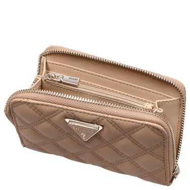 Guess Giully II SLG - Geldbörse M 4cc 14 cm (beige) - Markenkoffer
