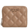 Guess Guilly II SLG Small Zip Around - Geldbörse 3cc 11 cm (beige) - Markenkoffer