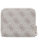 Guess Laurel II SLG Small Zip Around - Geldbörse 3cc 11 cm (dark taupe logo) - Ansicht 4