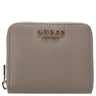 Guess Laurel II SLG Small Zip Around - Geldbörse 4cc 11 cm (dark taupe) - Markenkoffer