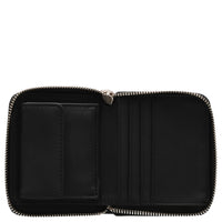 Guess Laurel II SLG Small Zip Around S - Geldbörse 3cc 11 cm (black) - Markenkoffer