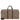 Guess Milano Weekender - Reisetasche 55 cm (beige/brown/blue) - Markenkoffer