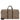 Guess Milano Weekender - Reisetasche 55 cm (beige/brown/blue) - Markenkoffer