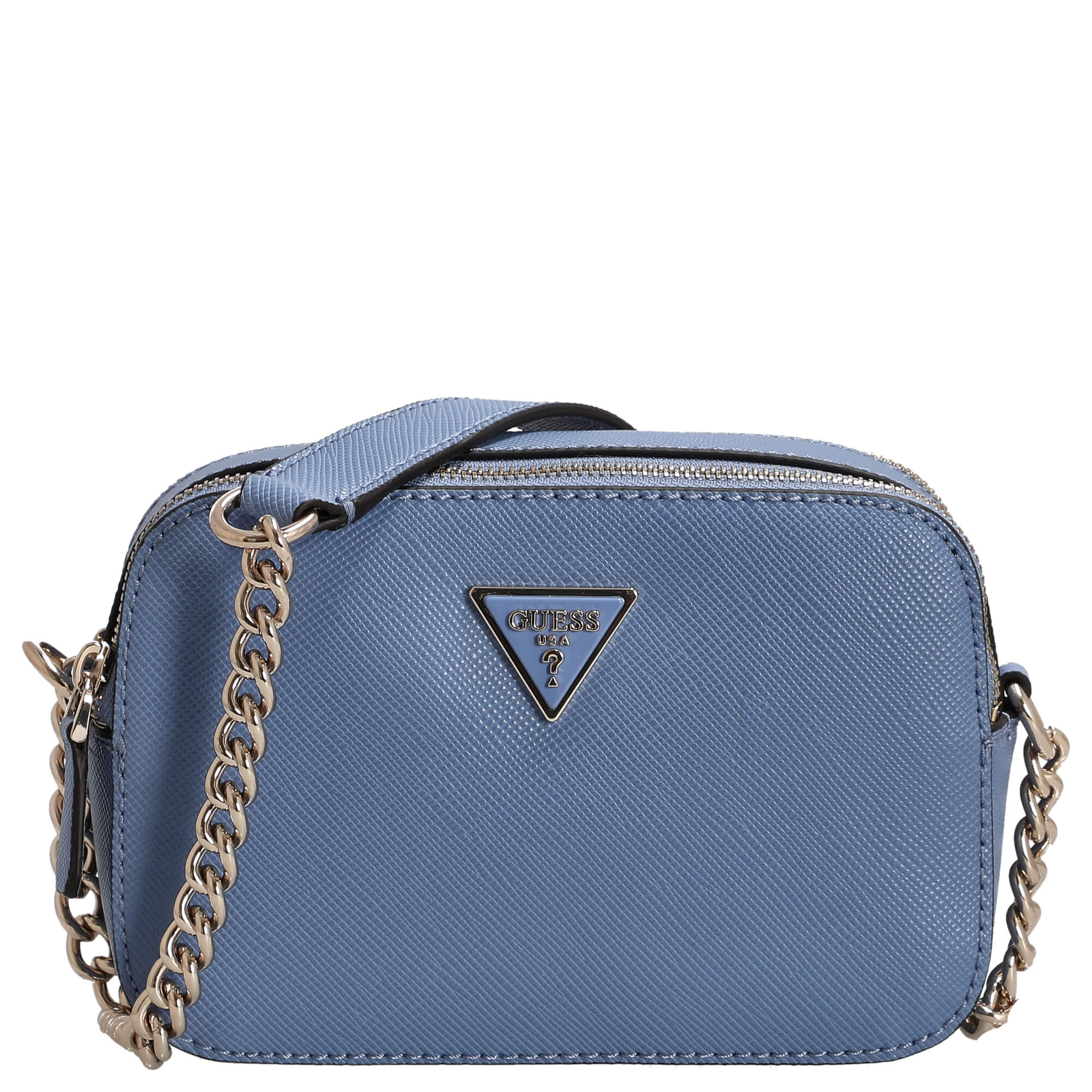 Guess Noelle Crossbody Umhängetasche stormy blue 21 cm – Markenkoffer