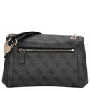 Guess Noelle II Convertible Xbody Flap - Umhängetasche 24 cm (coal logo) - Markenkoffer