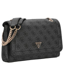 Guess Noelle II Convertible Xbody Flap - Umhängetasche 24 cm (coal logo) - Markenkoffer