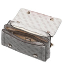 Guess Noelle II Convertible Xbody Flap - Umhängetasche 24 cm (dark taupe logo) - Ansicht 7