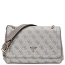 Guess Noelle II Convertible Xbody Flap - Umhängetasche 24 cm (dark taupe logo)